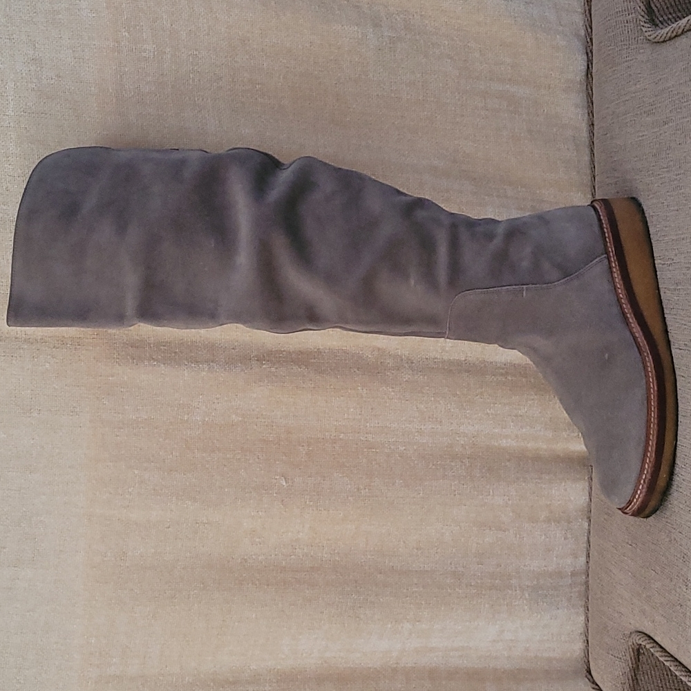 POUR LA VICTOIRE JERRI GRAY LUSH SUEDE OVER THE KNEE BOOTS